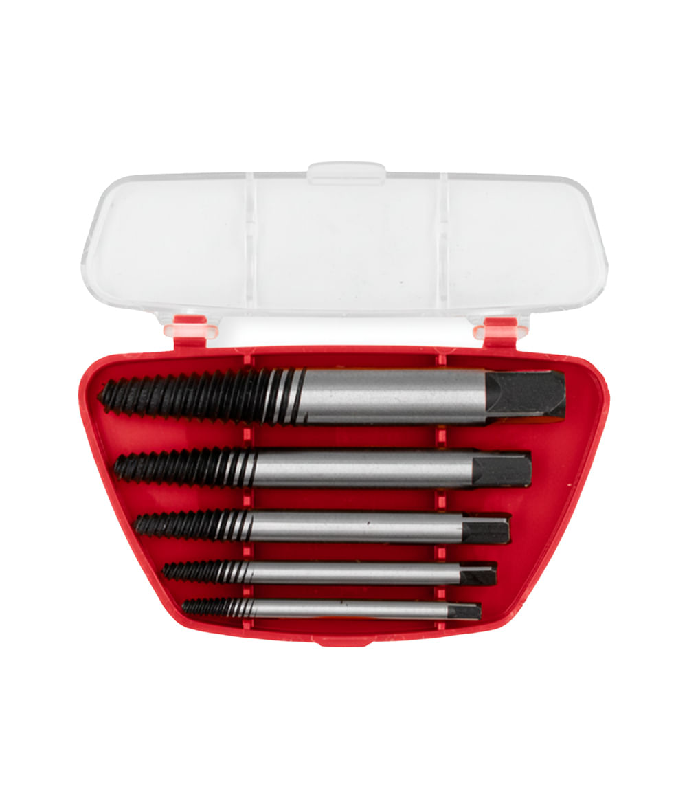 Extractor de tornillos en juego de 5 piezas · Wembley 143